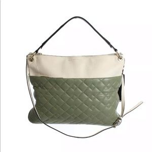Marc by Marc Jacobs color block quilt hobo purse